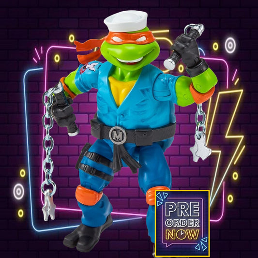 Tortues Ninja x G.I. Joe Crossover Classics figurine Michelangelo x Shipwreck 12 cm - Toys Legacy Collection