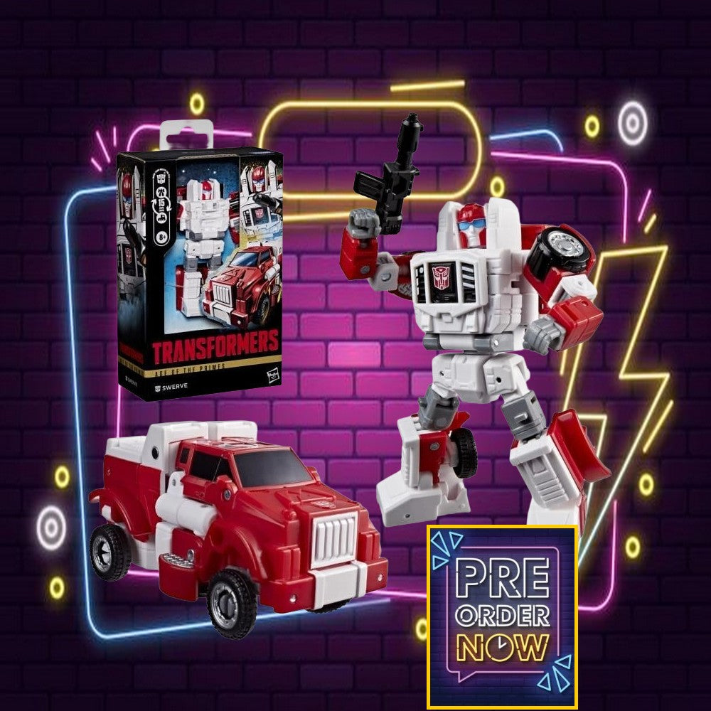 TRANSFORMERS Age of the Primes - Swerve - Figurine DLX Class 11cm - Toys Legacy Collection