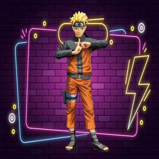 NARUTO SHIPPUDEN - Uzumaki Naruto - Figurine Grandista Nero