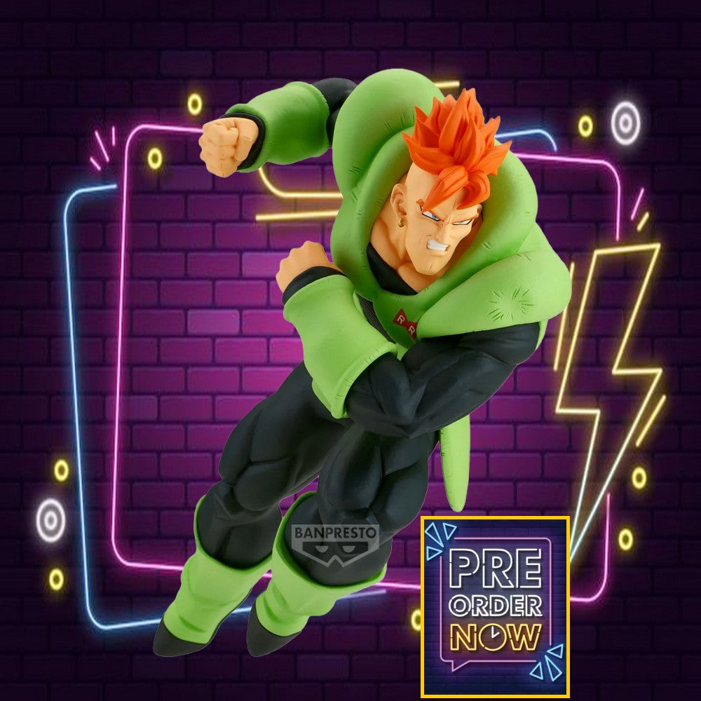DRAGON BALL Z - Android 16 - Figurine Match Makers 1/2 17cm - Toys Legacy Collection