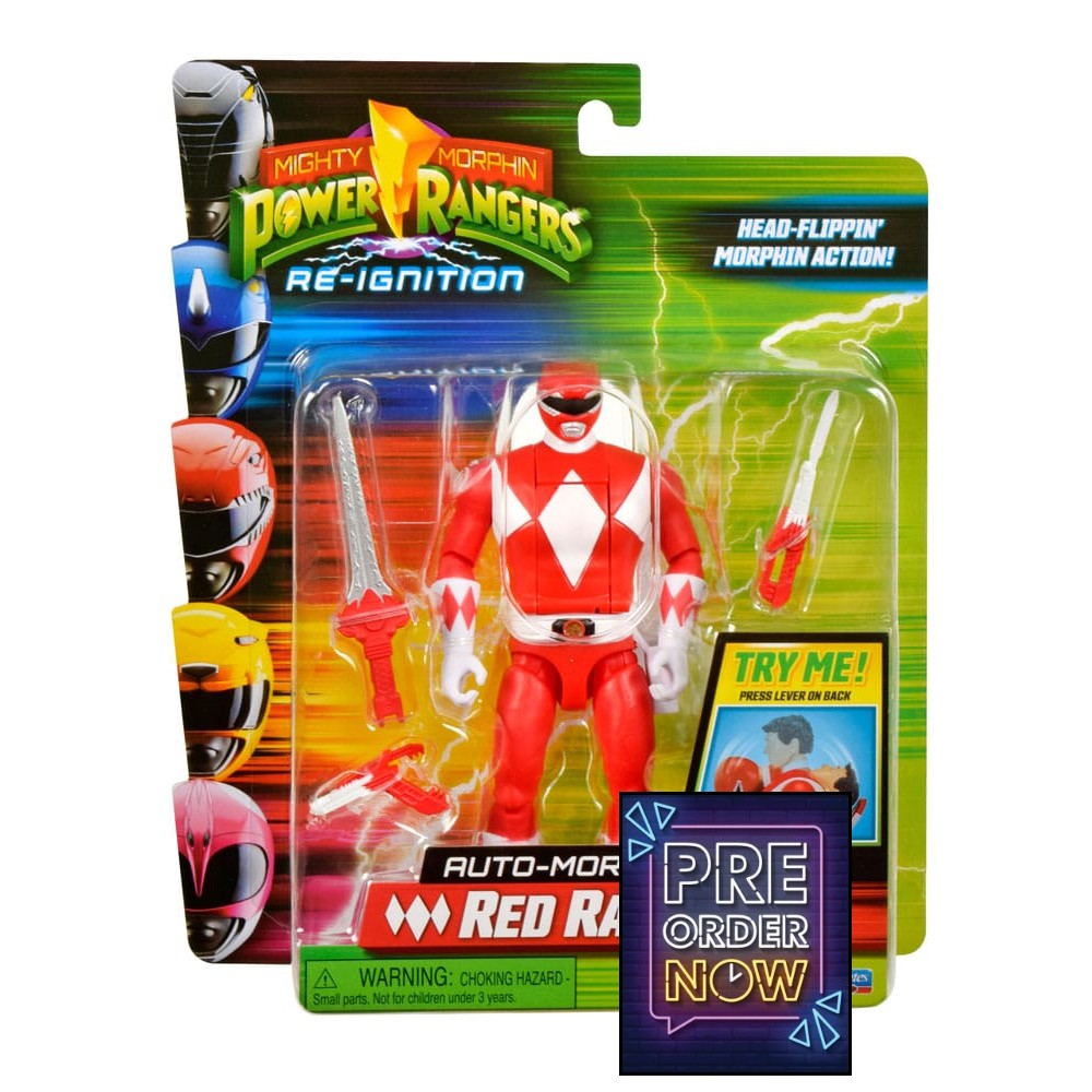Flippin'morphin Red Ranger figure - Toys Legacy Collection