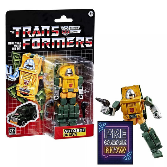 TRANSFORMERS - Autobot Brawn - Figurine Retro G1 12.7cm