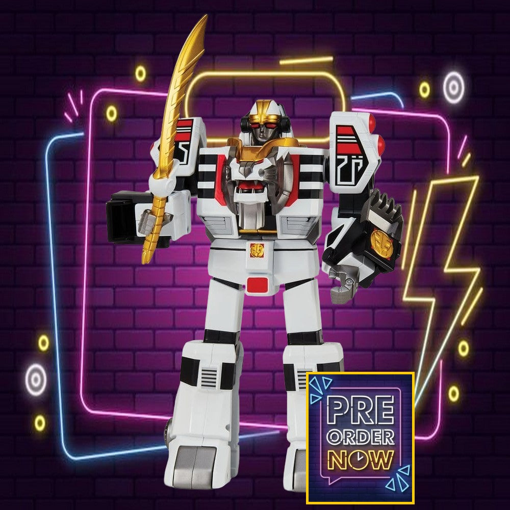 Power Rangers White Tigerzord figurine 25 cm - Toys Legacy Collection