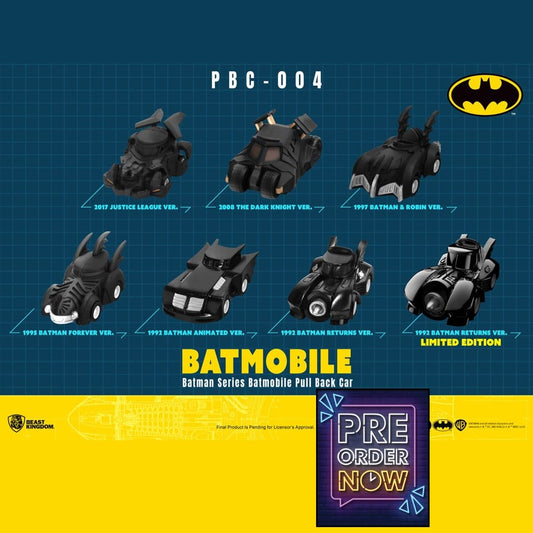 Batman Pull Back Car Series voitures à friction Blind Box - Toys Legacy Collection