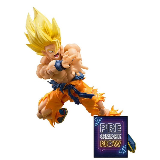 DRAGON BALL Z - Super Sayian Son Goku - Figurine S.H. Figuarts 14cm - Toys Legacy Collection