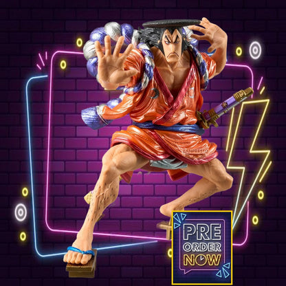 ONE PIECE - Kouzuki Oden - Figurine King of Artist 17cm - Toys Legacy Collection