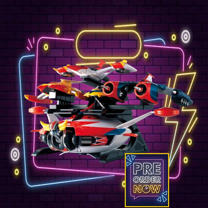 GOLDORAK - GX-04s "50ème Anniversaire" -Figurine Soul of Chogokin 18cm - Toys Legacy Collection