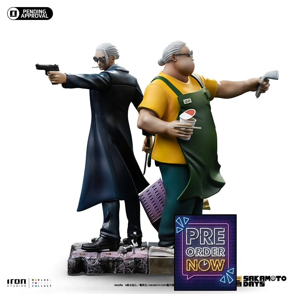 SAKAMOTO DAYS - Taro Sakamoto - Statuette Deluxe Art Scale 1/10 20.3cm - Toys Legacy Collection