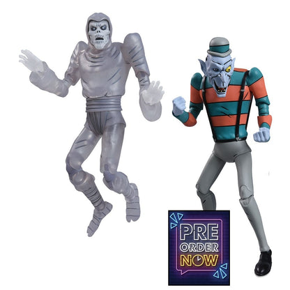 Teenage Mutant Ninja Turtles: Saturday Morning Adventures 2-Pack figurines Creepy Eddie & Shibano-Sama 17 cm - Toys Legacy Collection