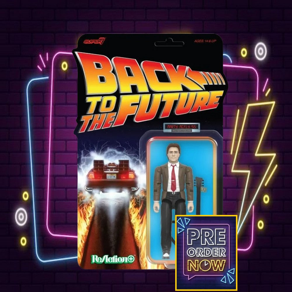 Back To The Future Wave 1 Marty Mcfly '55 Reaction+ Figure - Toys Legacy Collection