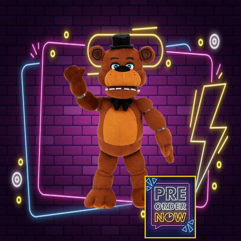 Five Night At Freddy - Poseable Sound Plush - Classic Freddy 35cm - Toys Legacy Collection