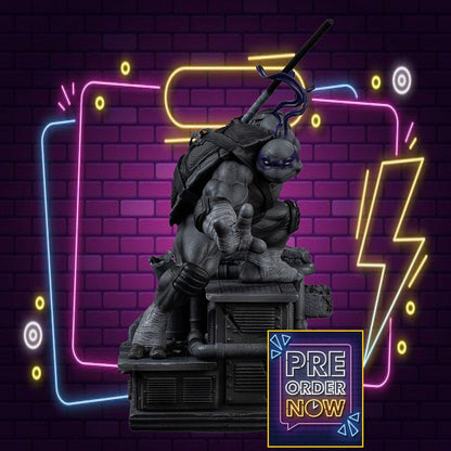 Tortues Ninja statuette 1/10 Art Scale Donatello Black and White Variant 26 cm - Toys Legacy Collection