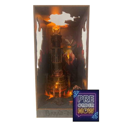 Le Seigneur des anneaux maquette Book Nook Tiny Adventures Barad-Dûr 23 cm - Toys Legacy Collection