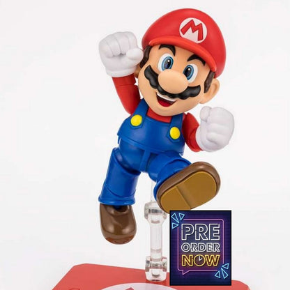 SUPER MARIO - Mario - Figurine S.H. Figuarts 10cm - Toys Legacy Collection