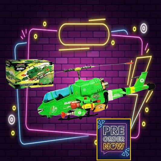 Tortues Ninja x G.I. Joe Crossover Classics véhicule Turtle-Fly Copter - Toys Legacy Collection