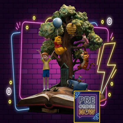 Disney Classics statuette 1/10 Deluxe Art Scale Winnie the Pooh and Friends (100th Anniversary) 31 cm