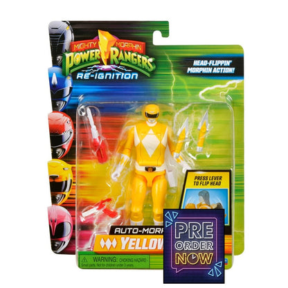 Flippin'morphin Yellow Ranger figure - Toys Legacy Collection