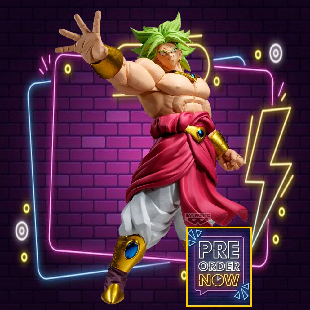 DRAGON BALL Z - Broly - Figurine Grandista 31cm - Toys Legacy Collection