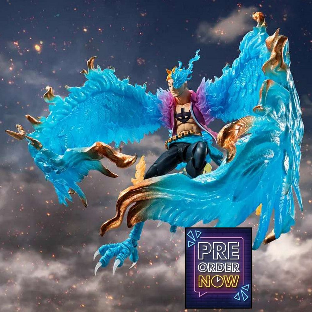 ONE PIECE - Marco "Marineford" - Figurine S.H. Figuarts 17cm - Toys Legacy Collection