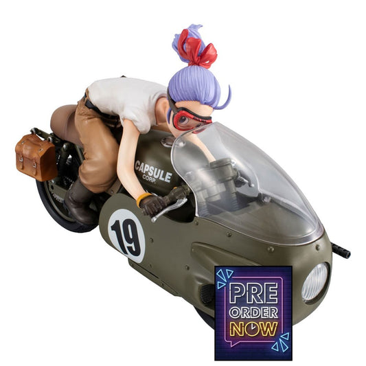 DRAGON BALL Z - Bulma - Statuette Desktop Real McCoy 17cm - Toys Legacy Collection