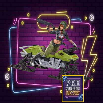 G.I. JOE -Zanya & Dreadnok Chameleon -Fig. Classified Series #194 15cm - Toys Legacy Collection