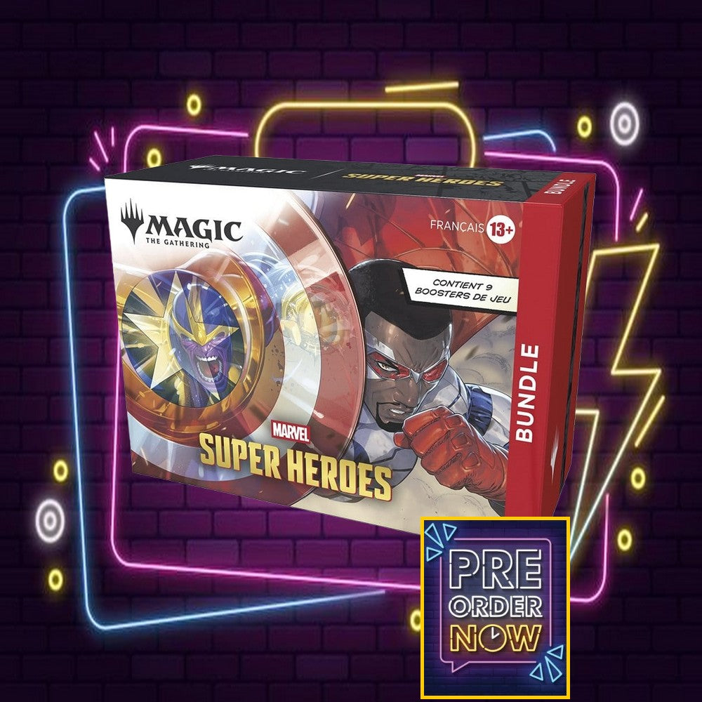Magic the Gathering Marvel Super Heroes Bundle *FRANCAIS* - Toys Legacy Collection