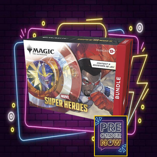 Magic the Gathering Marvel Super Heroes Bundle *FRANCAIS* - Toys Legacy Collection