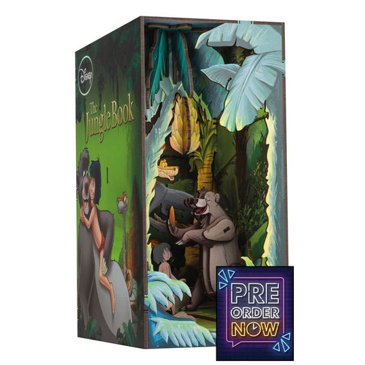 Disney maquette Book Nook Tiny Adventures Le Livre de la jungle 23 cm - Toys Legacy Collection