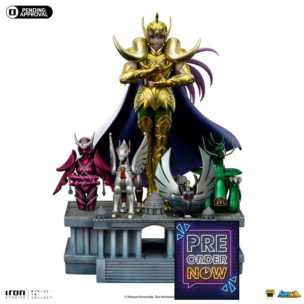 SAINT SEIYA - Aries Mu - Statuette Deluxe Art Scale 1/10 - Toys Legacy Collection