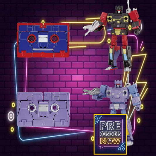 TRANSFORMERS - MPG-21 Rumble & Frenzy - Figurine 8cm - Toys Legacy Collection