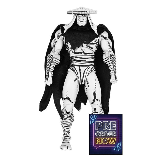 Teenage Mutant Ninja Turtles figurine Foot Assassin Black and White 18 cm