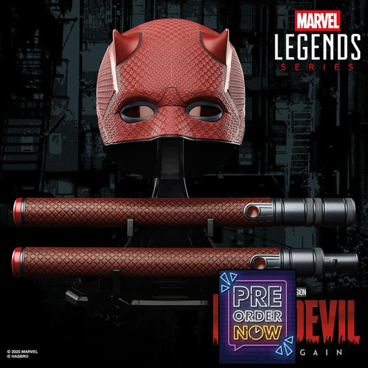 Daredevil: Born Again matraque et masque de Cosplay Premium - Toys Legacy Collection