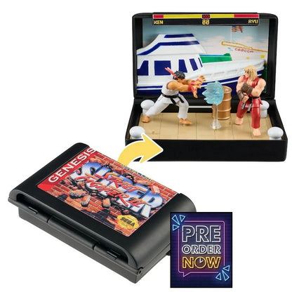 CONSOLE HEROES - Mega Drive Street Fighter 2 - Statuette 7cm - Toys Legacy Collection