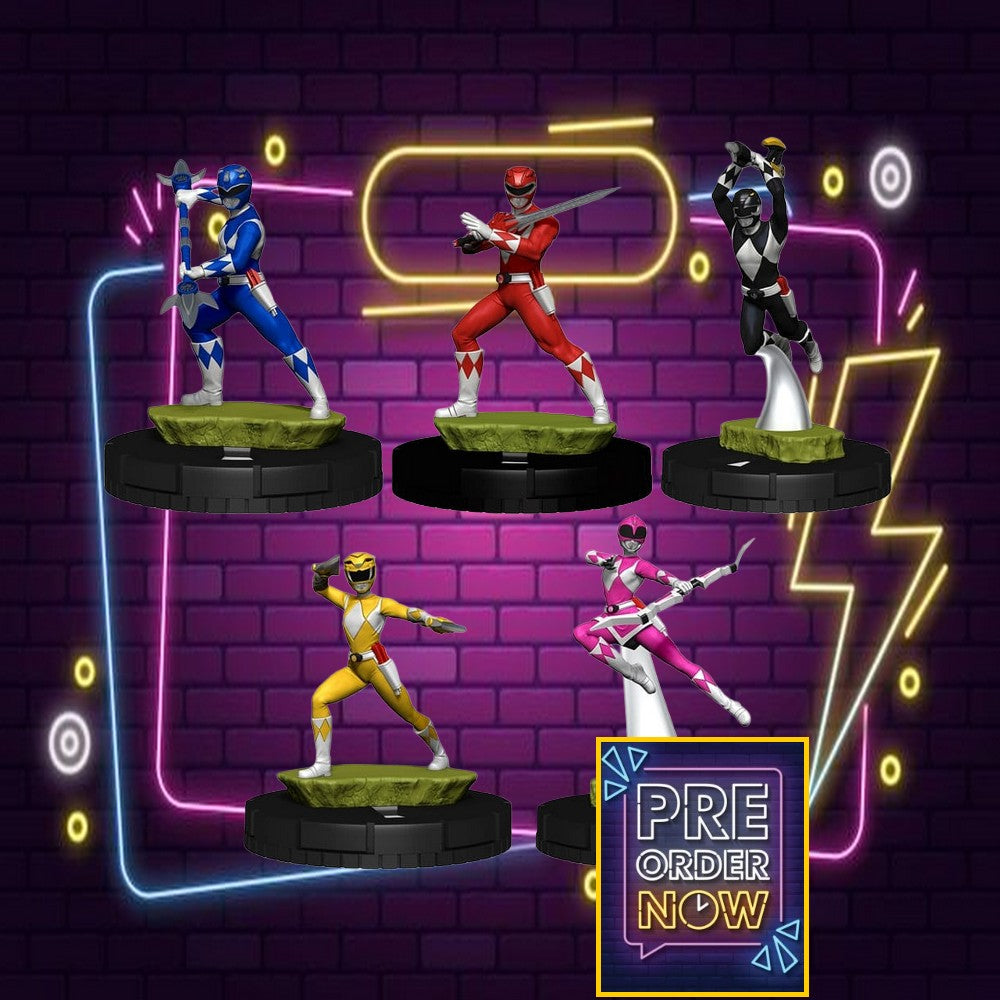 Power Rangers Hasbro HeroClix Iconix Power Rangers - Toys Legacy Collection