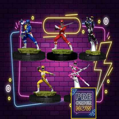 Power Rangers Hasbro HeroClix Iconix Power Rangers - Toys Legacy Collection