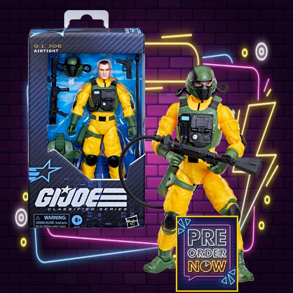 G.I. JOE - Airtight - Figurine Classified Series #198 15cm - Toys Legacy Collection