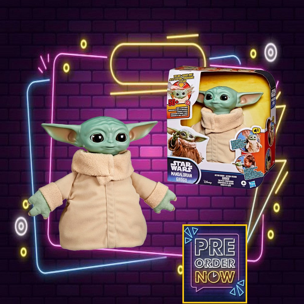 STAR WARS The Mandalorian And Grogu - Action Buddy Grogu - 25cm - Toys Legacy Collection