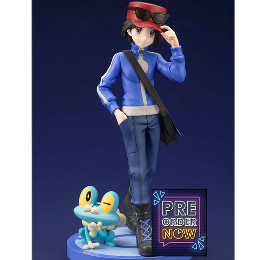 POKEMON - Kalem & Grenousse - Statuette ARTFXJ 1/8 20cm - Toys Legacy Collection