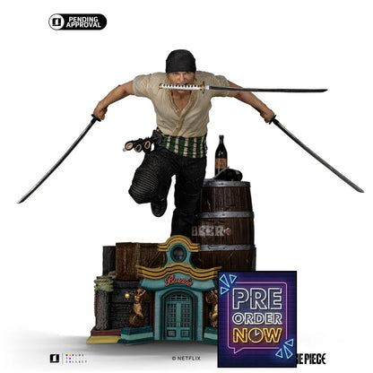 ONE PIECE LIVE ACTION - Zoro - Statuette Art Scale 1/10 19.2cm - Toys Legacy Collection