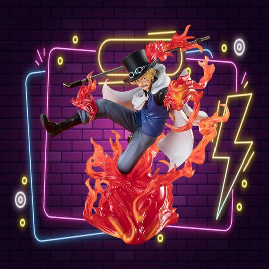 One Piece statuette PVC Figuarts ZERO Extra Battle Sabo Fire Fist Rook Check 19 cm