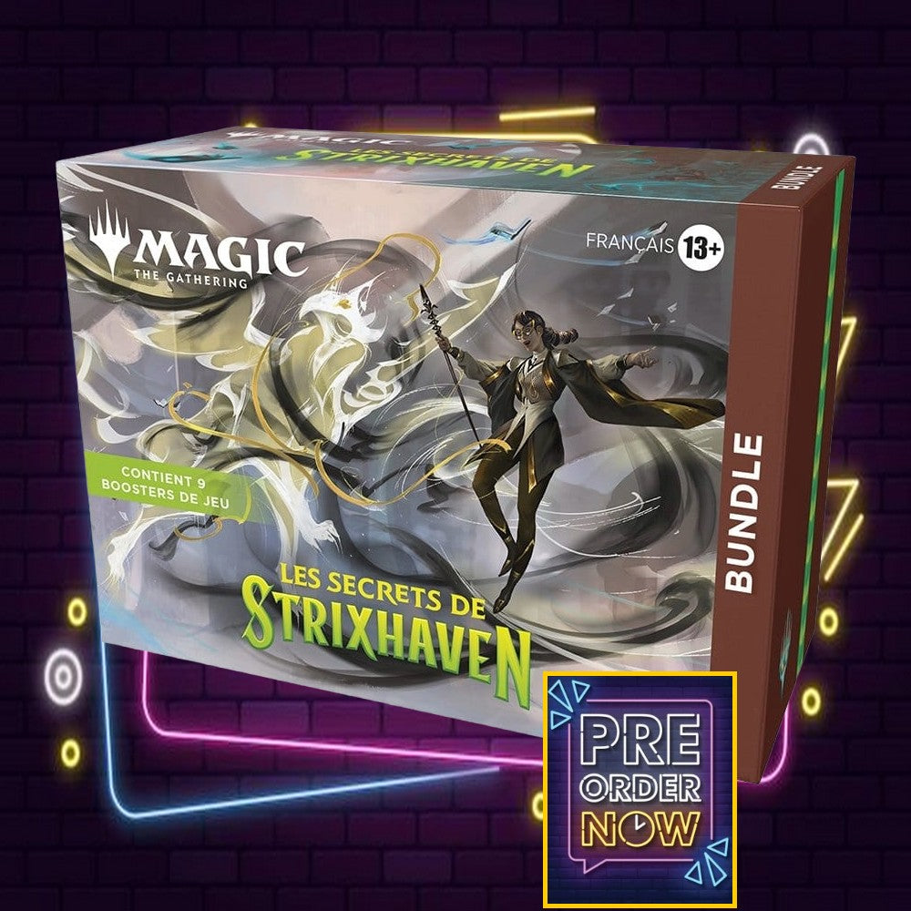 Magic the Gathering Les secrets de Strixhaven Bundle *FRANCAIS* - Toys Legacy Collection