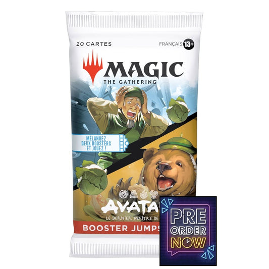 Magic the Gathering Avatar, le dernier maître présentoir boosters Jumpstart
