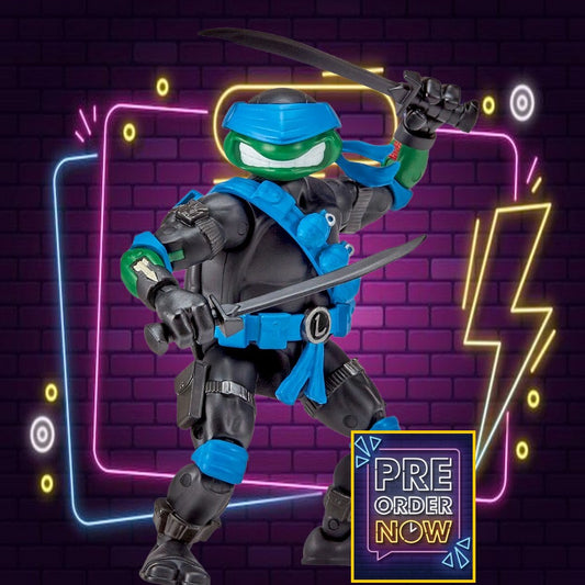 Tortues Ninja x G.I. Joe Crossover Classics figurine Leonardo x Snake Eyes 12 cm - Toys Legacy Collection