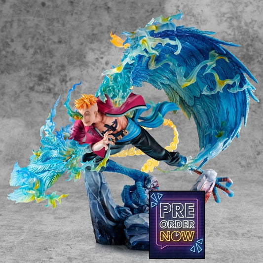 One Piece statuette PVC P.O.P. MAS Maximum Marco the Phoenix Leader of 1st group of Whitebeard Pirates 32 cm - Toys Legacy Collection