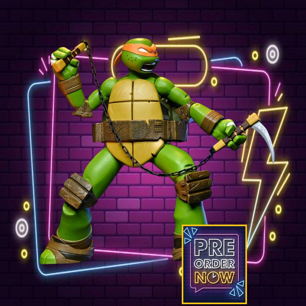 Tortues Ninja figurine Handyman Ultimate Michelangelo 18 cm