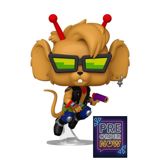 Les Motards de l'espace Pop! Animation Vinyl figurine Throttle 9 cm - Toys Legacy Collection