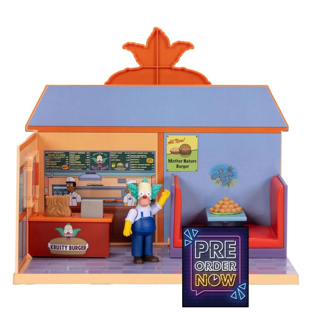 Simpsons Playset Krusty Burger - Toys Legacy Collection