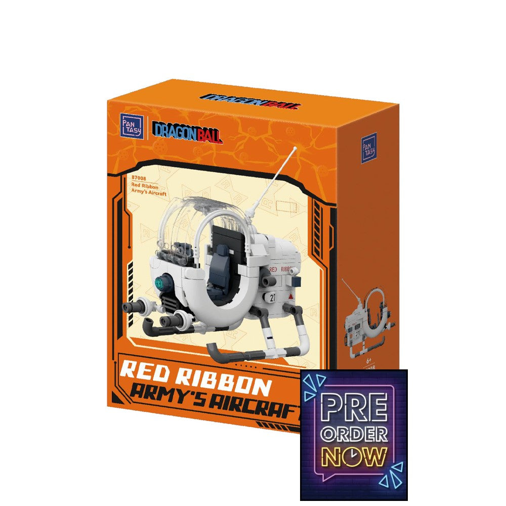 DBZ Dragon Ball Classic Ride Pantasy 87008 Red Ribbon Army Aircraft 16cm - Toys Legacy Collection