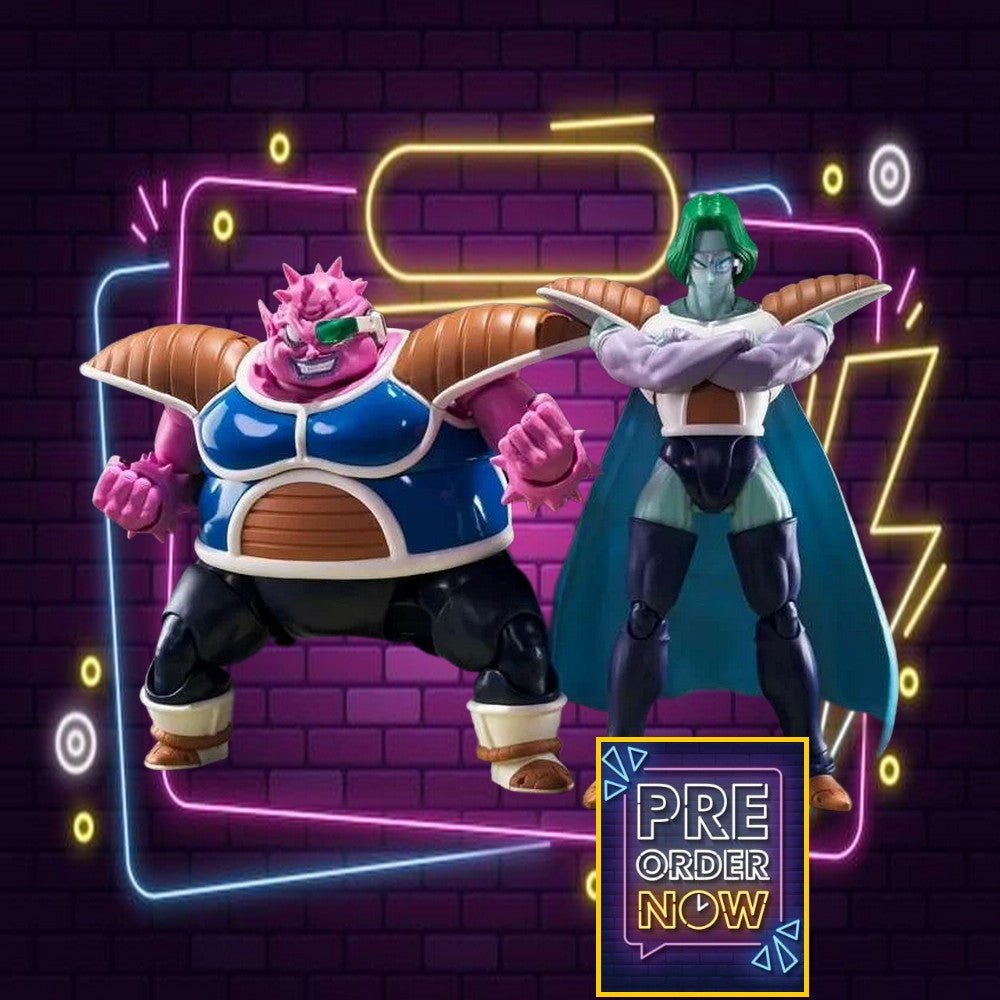 DRAGON BALL Z - Dodoria & Zarbon - Figurine S.H. Figuarts 16cm - Toys Legacy Collection