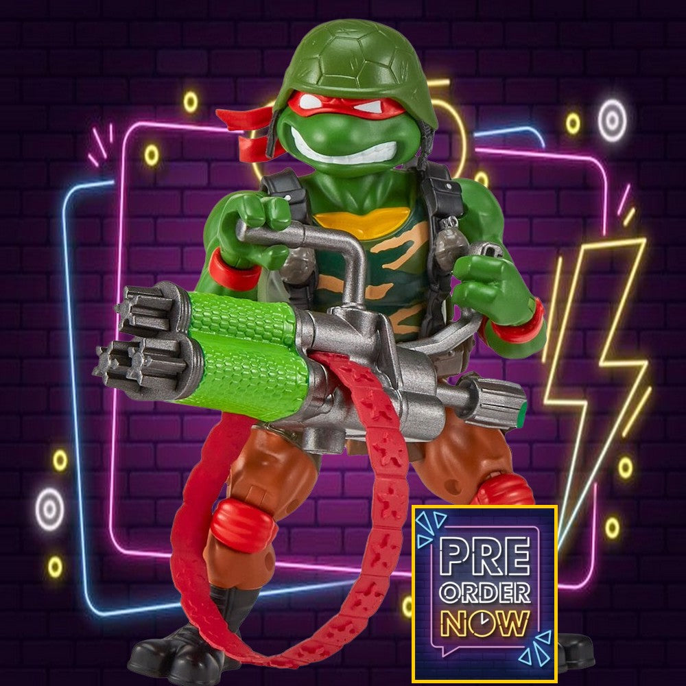 Tortues Ninja x G.I. Joe Crossover Classics figurine Raphael x Roadblock 12 cm - Toys Legacy Collection